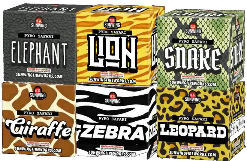 PYRO SAFARI 6 PACK