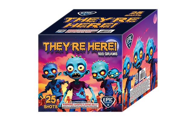 THEY'RE HERE