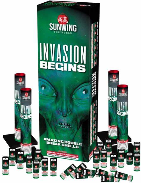INVASION BEGINS DOUBLE BREAK MORTAR 6" - 24 PACK
