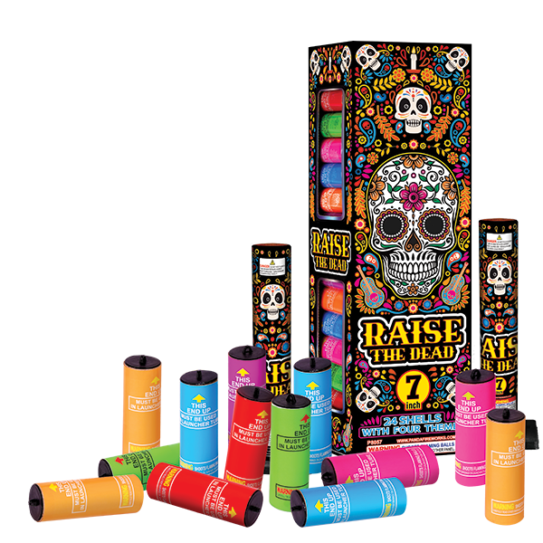 RAISE THE DEAD MORTAR 7" - 24 PACK
